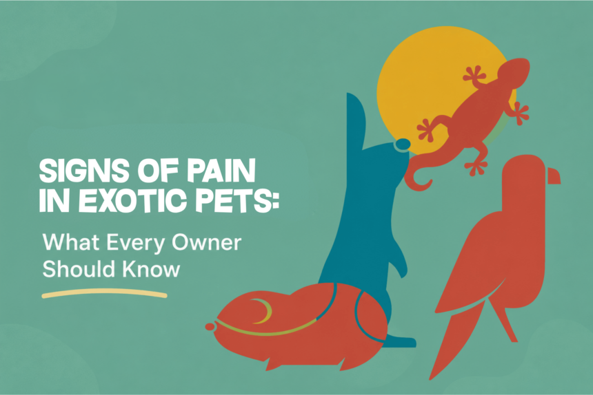 Signs of Pain in Exotic Pets: What Every Owner Should Know Signs of Pain in Exotic Pets: What Every Owner Should Know